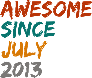 Awesome Since July 2013 Kids Hoodie