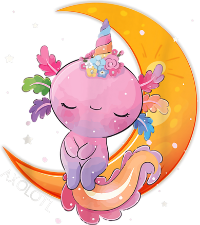 Axolotl Space Kawaii Japanese Anime Gift Girls Teens  Baby Bodysuit