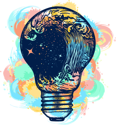 Adventurous Storm Light Bulb Women's T-Shirt