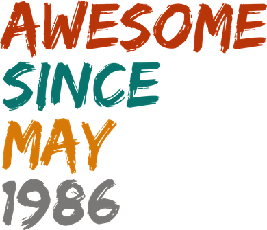 Awesome Since May 1986 Coaster