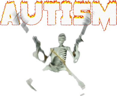 Autism Skeleton Meme Coffee Mug