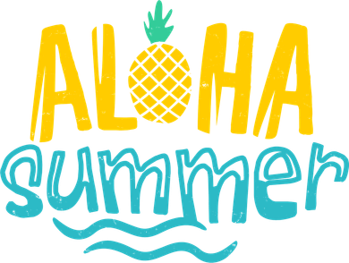 Aloha Summer Pineapple Tropical Backpack
