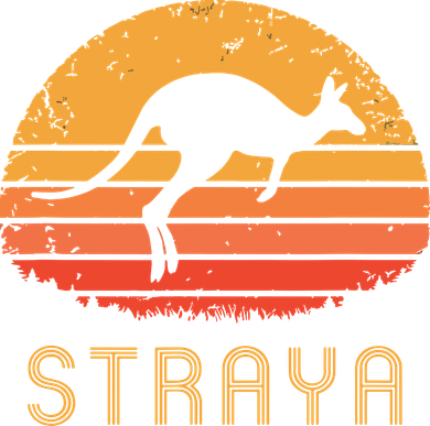 Australia Straya Retro Gift Vintage Kangaroo Outback Aussie Toddler T-Shirt