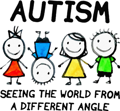 Autism Seeing The World From A Different Angle Autism Gifts Women's Dry Zone Grid Polo