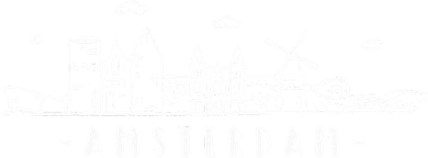 Amsterdam Skyline Vintage Netherlands Holland Souvenir Coaster