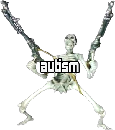 Autism Skeleton With Guns Toddler T-Shirt