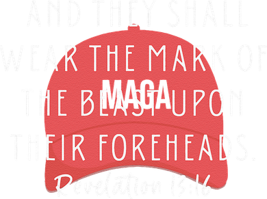 Anti Trump Bible Verse And They Shall Wear The Mark Feminist Kids T-Shirt