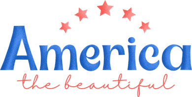 America The Beautiful 4th Of July Star Coaster