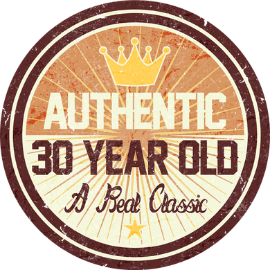 Authentic 30 Year Old Classic 30th Birthday Kids T-Shirt