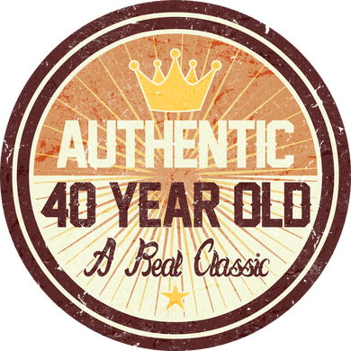 Authentic 40 Year Old Classic 40th Birthday Kids T-Shirt