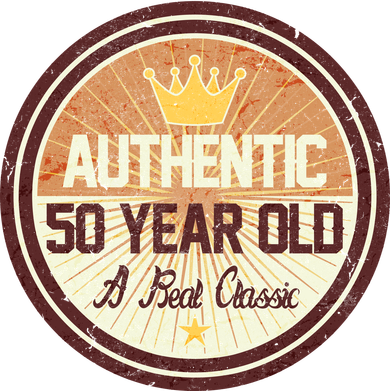 Authentic 50 Year Old Classic 50th Birthday Kids T-Shirt