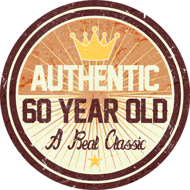 Authentic 60 Year Old Classic 60th Birthday Kids T-Shirt