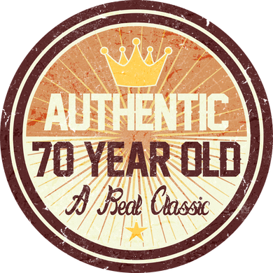 Authentic 70 Year Old Classic 70th Birthday Kids T-Shirt