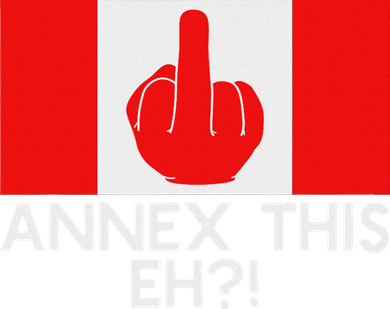 Annex This Eh! Pro Canada Flag For Anti Trump Canadian Kids T-Shirt