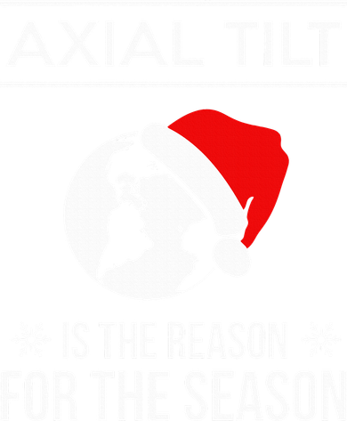 Axial Tilt Is The Reason For The Season Xmas Sustainable Bucket Hat