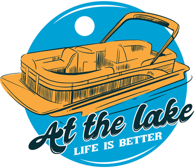 At The Lake Life Is Better Pontoon Tank Top
