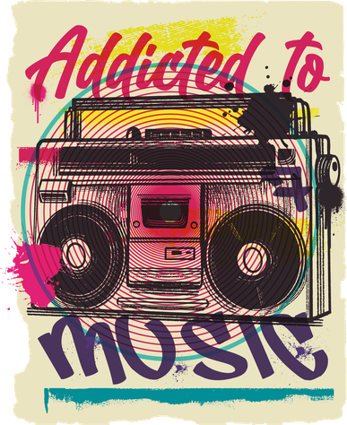 Addicted To Music T-Shirt
