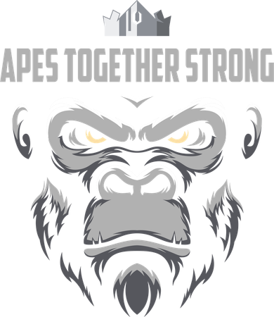 Apes Together Strong Gorilla HODL Stocks Kids Sweatshirt