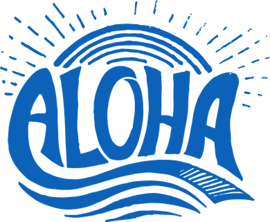 Aloha Tropical Surfer Mousepad