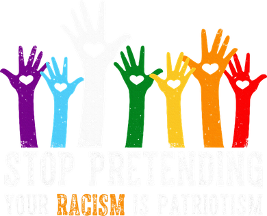 Anti Trump Stop Pretending Your Racism Is Patriotism Women's Hoodie
