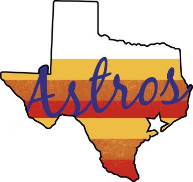 Astros Baseball Vintage Kids Sweatshirt