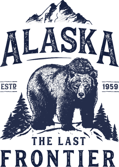 Alaska T The Last Frontier Bear Home Gifts Women's Hoodie