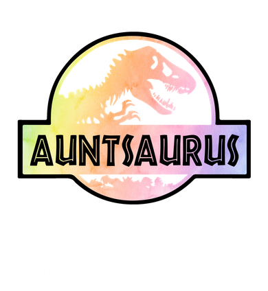 Auntsaurus Jurasskicked Kids Long Sleeve Shirt