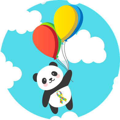 Autism Awareness Panda Bear Hat