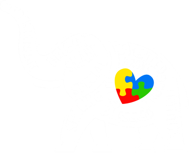 Autism Awareness Elephant  Santa Hat