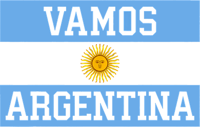 Argentina Vamos Argentina Flag Soccer Tumbler