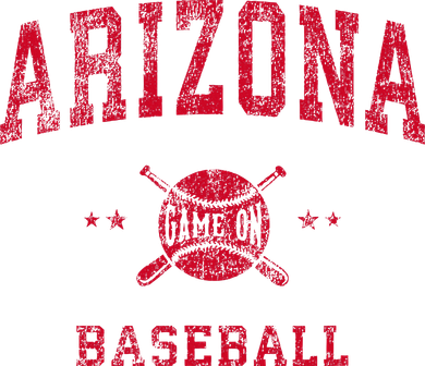 Arizona Vintage Baseball Throwback Tumbler