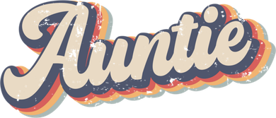 Auntie Vintage Rainbow Gift Women's Sweatshirt