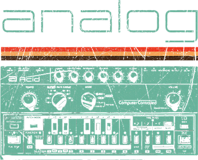 Analog Vintage Synthesizer Ornament