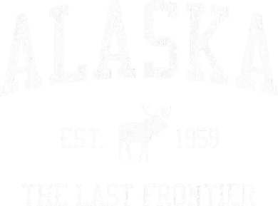 Alaska Vintage Sports Design Alaskan Moose Women's Hoodie