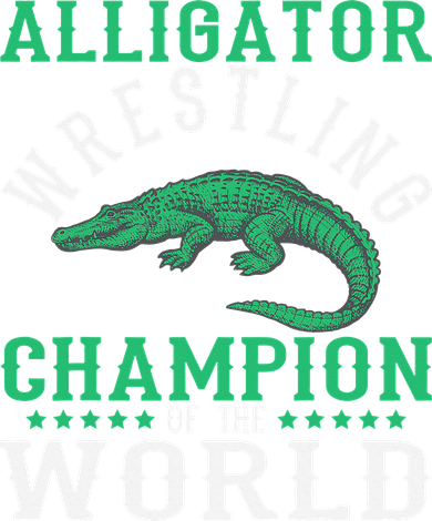 Alligator Wrestling Gator Wrestling Alligator Wrestler   Ornament