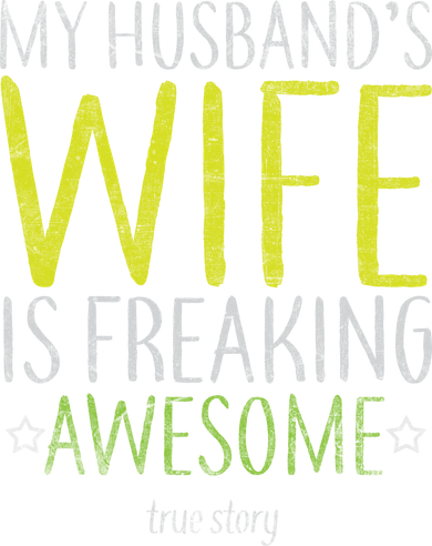 My Husbands Wife Is Freaking Awesome Kids Hoodie
