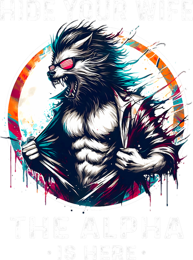 Alpha Wolf Werewolf Meme For Wolf Meme Hide Your Wife The Alpha Is Here Doggie Tank