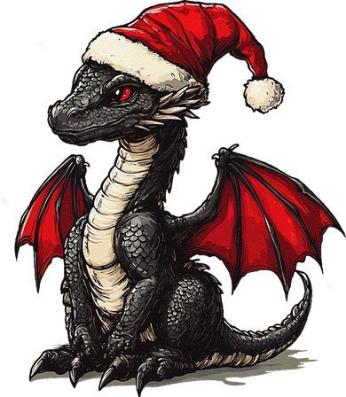 Awesome Xmas Dragon Outfit For Festive And Kids Sweatshirt