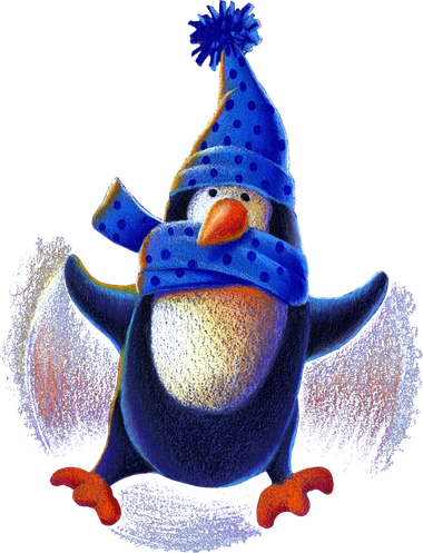 Penguin Snow Angel Polo