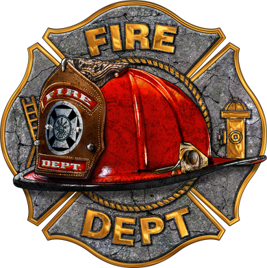 Maltese Fire Dept. Helmet Coaster