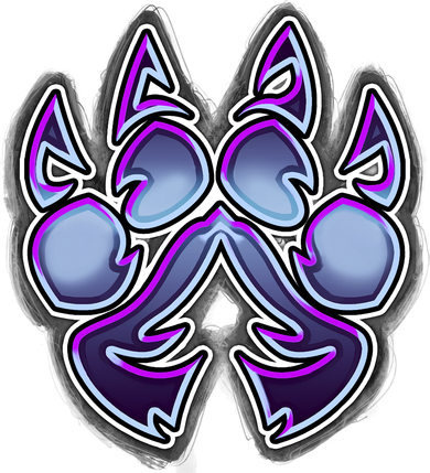 Paw Print Button