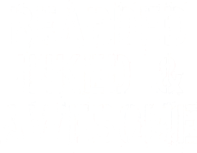 Bearded Inked & Awesome Beard Tattoo Logo Tumbler