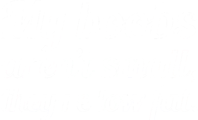 My Boobs Aren't Small They're Low Fat Women's Hoodie