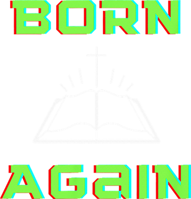 Born Again Gamer Saved Believe Forgiven Hooded Wearable Blanket