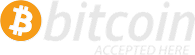 Bitcoin Accepted Here Cryptocurrency Logo Coaster