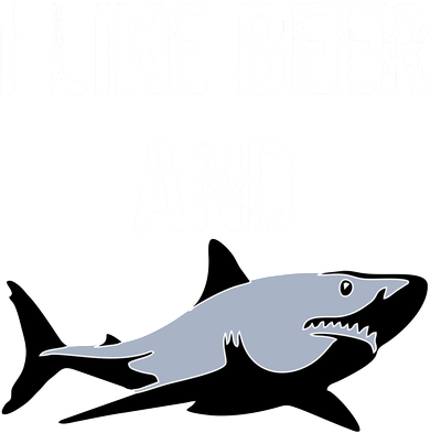 I Like Beer And Sharks Toddler T-Shirt