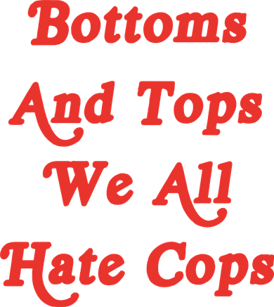 Bottoms And Tops We All Hate Cops Toddler Hoodie