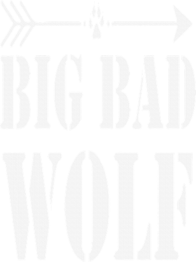 Big Bad and Wolf Funny Wolves Werewolf Cool Dog Women's Sweatshirt