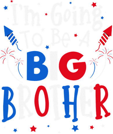 Big Brother Cute 4th of July Pregnancy announcement Gift Tote Bag