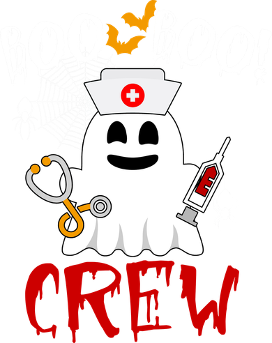 Boo Boo Crew Funny Cute Halloween Hat